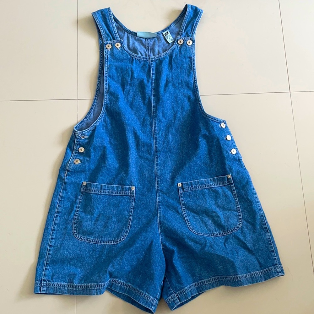 Marsh Landing Vintage Jean Overalls Sz. Medium